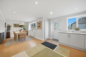 Open plan kitchen/dining room with utility area- click for photo gallery